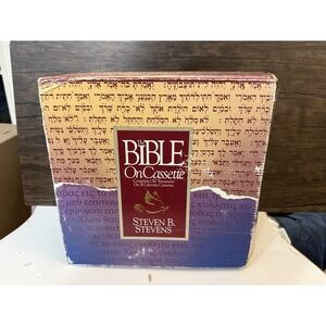 The Bible On Cassette Complete Old & New Testaments 48 Lifetime Cassettes Steven